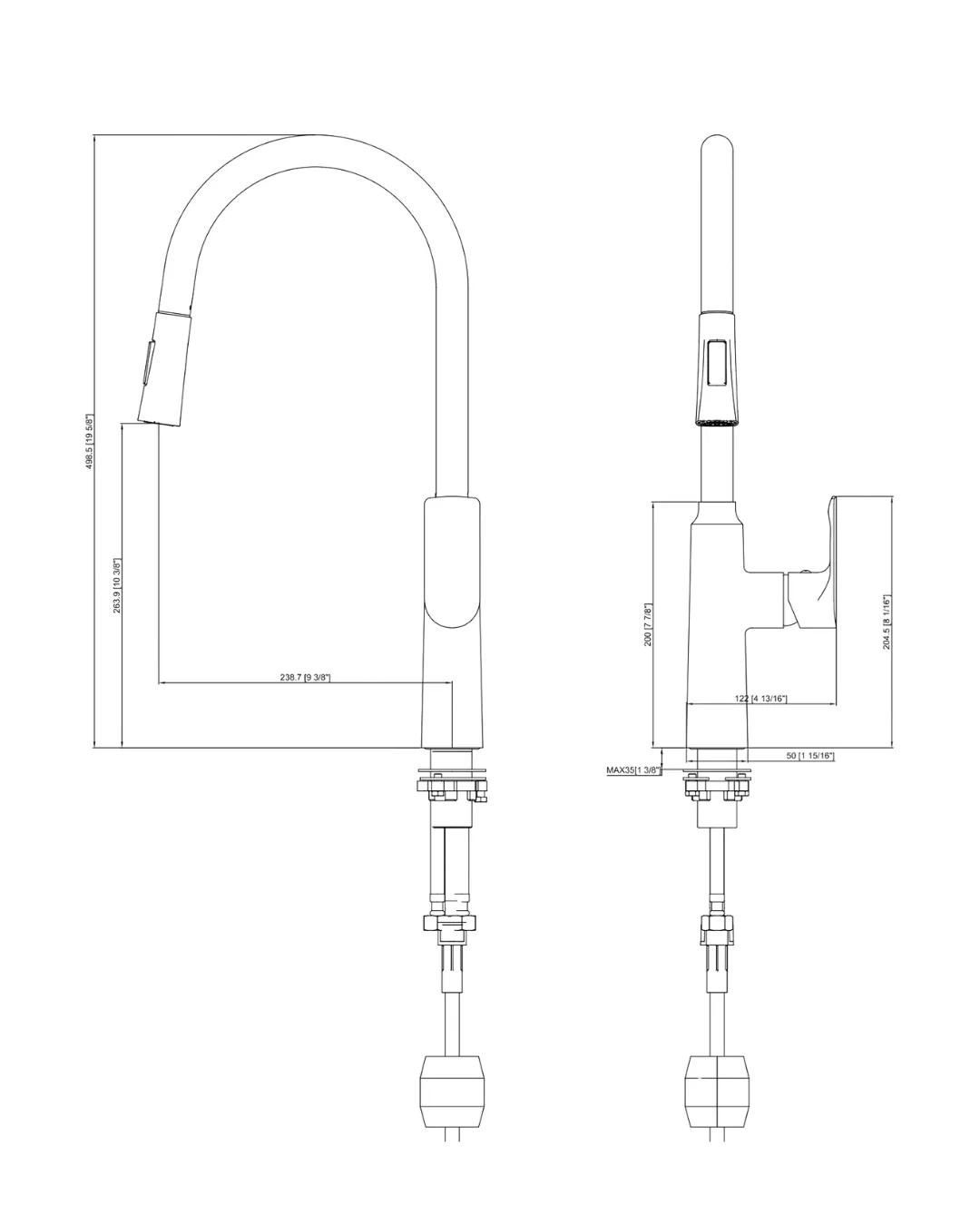 Elara Kitchen spec drawing thumbnail