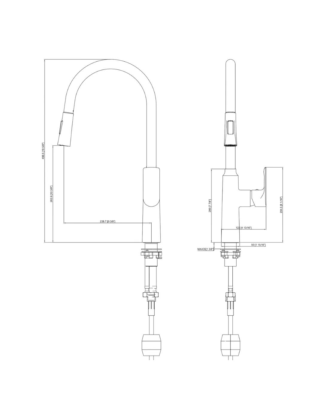 Orion Kitchen 1 spec drawing thumbnail
